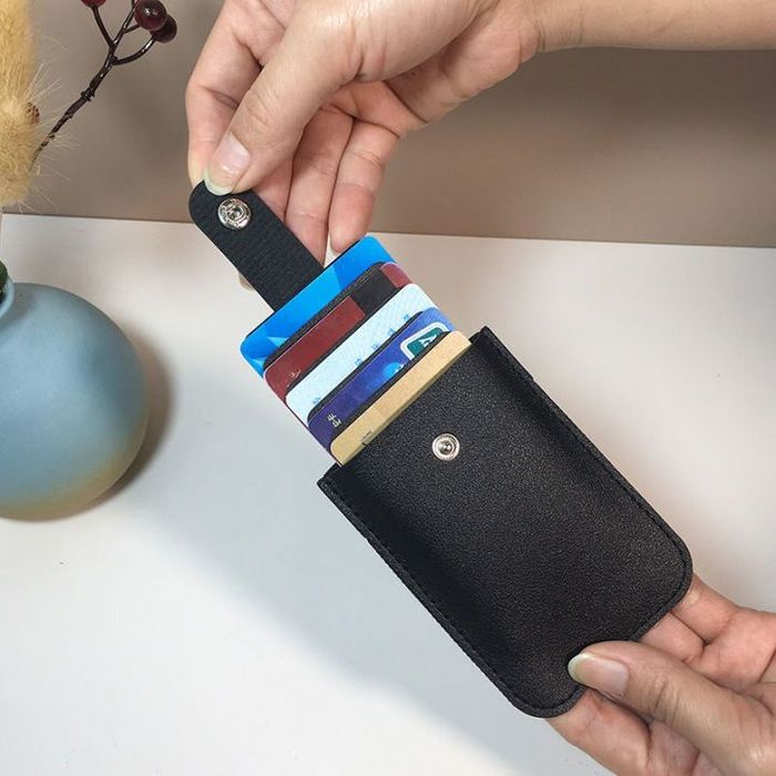 Pull-Out Portable Card Holder