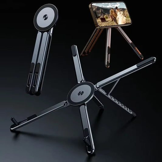 Premium Metallic Portable Stand – MagSafe Compatible