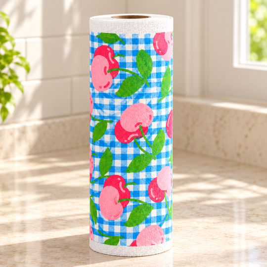 Printed Kitchen Cleaning Roll