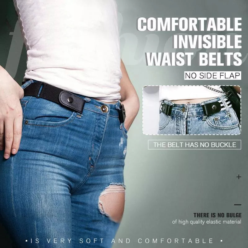Buckle-Free Invisible Elastic Waist Belt