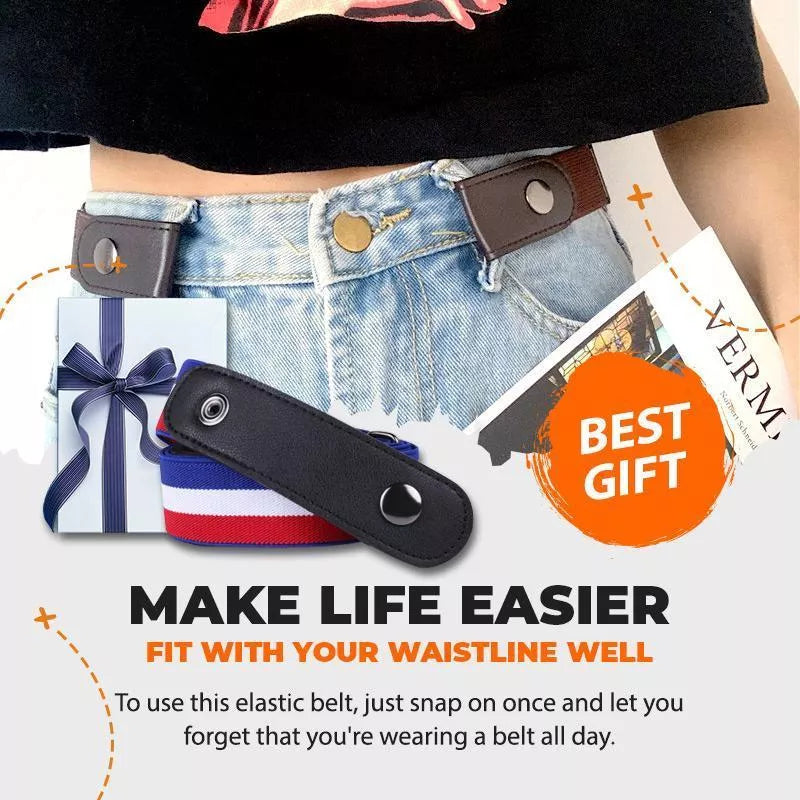 Buckle-Free Invisible Elastic Waist Belt