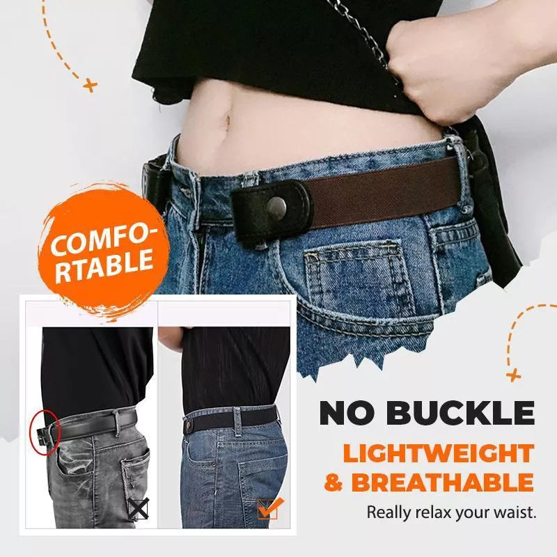 Buckle-Free Invisible Elastic Waist Belt