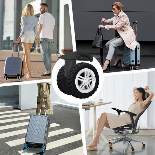 Suitcase Wheel Protection Covers (Pack of 8)