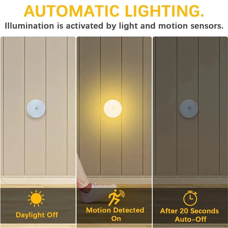 LED Night Light with Smart Sensor