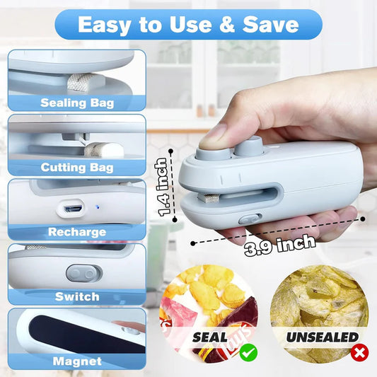 2-in-1 Portable Sealing Machine
