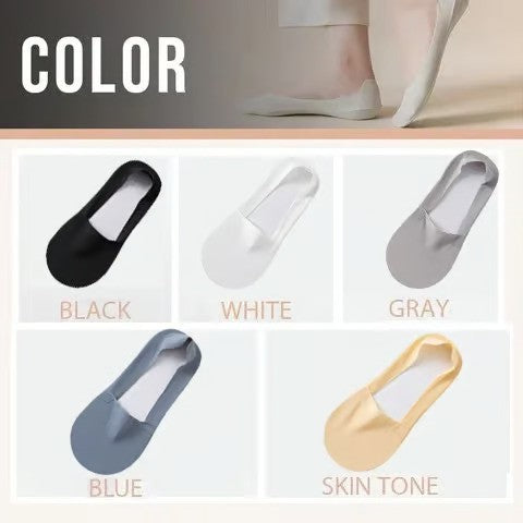 Unisex Cushioned No-Show Socks