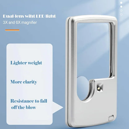 Magnifying Glass with LED Light