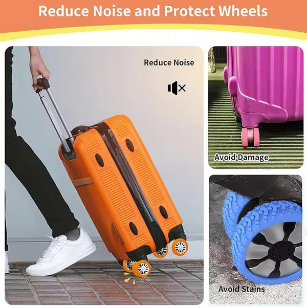 Suitcase Wheel Protection Covers (Pack of 8)