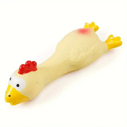 Sound Cooing Chicken Dog Toy