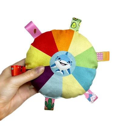 Funny Rainbow Plush Flying Saucer