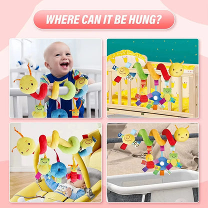 Baby Crib Hanging Rattles Toy