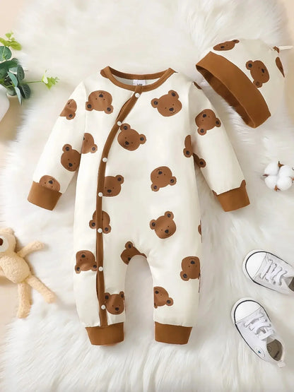 Winter Newborn Infant Romper