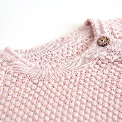 Pants Knitted Sweater Pajamas Sets