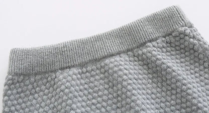 Pants Knitted Sweater Pajamas Sets