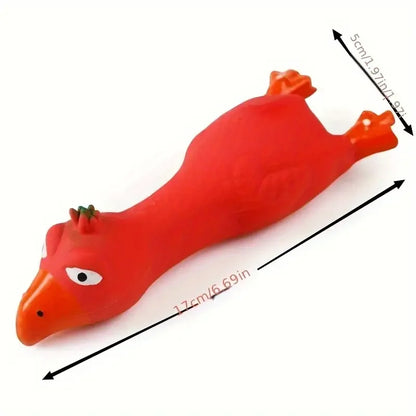 Sound Cooing Chicken Dog Toy