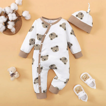 Winter Newborn Infant Romper