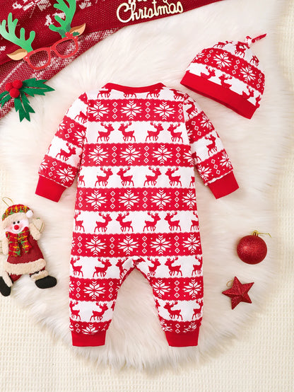 Winter Newborn Infant Romper