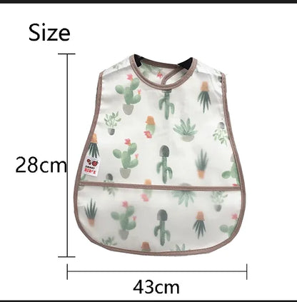 Cartoon Pattern Waterproof Bib