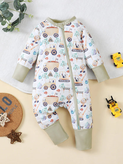 Winter Newborn Infant Romper