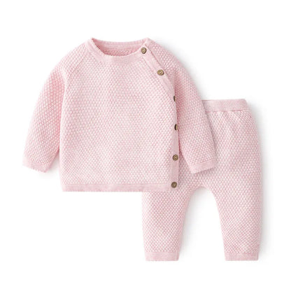 Pants Knitted Sweater Pajamas Sets