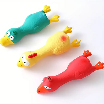 Sound Cooing Chicken Dog Toy