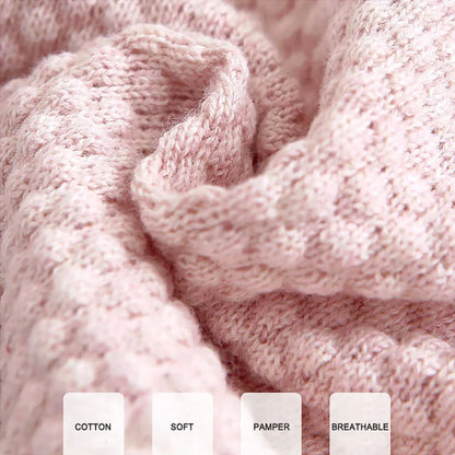 Pants Knitted Sweater Pajamas Sets