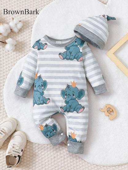 Winter Newborn Infant Romper