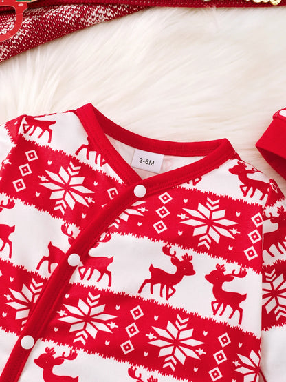 Winter Newborn Infant Romper