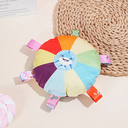 Funny Rainbow Plush Flying Saucer