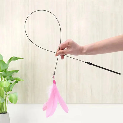 Feathers Wand Interactive Toy
