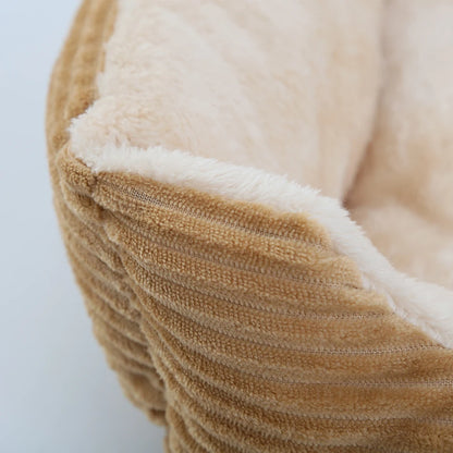 Pet Square Plush Kennel Bed
