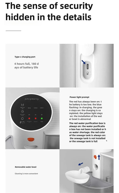 Automatic Water Feeder Pet