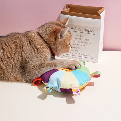 Funny Rainbow Plush Flying Saucer
