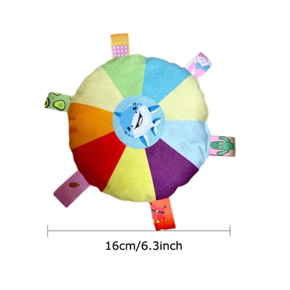 Funny Rainbow Plush Flying Saucer