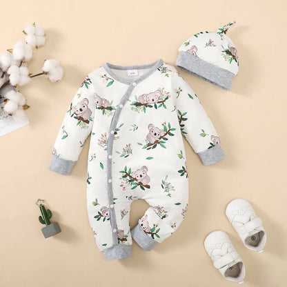 Winter Newborn Infant Romper