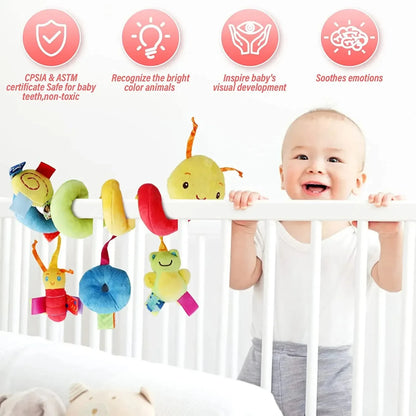 Baby Crib Hanging Rattles Toy