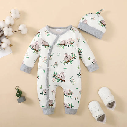 Winter Newborn Infant Romper