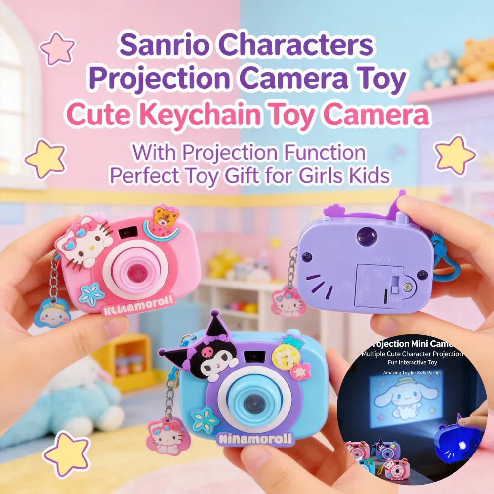 Kids Projector Camera – 2-in-1 Camera & Image Projector