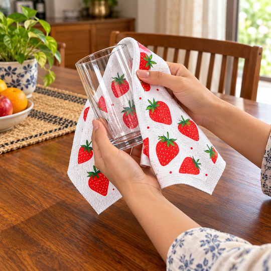 Printed Kitchen Cleaning Roll