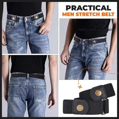 Buckle-Free Invisible Elastic Waist Belt